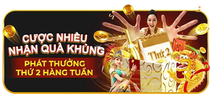 Hình ảnh hiển thị các chương trình khuyến mãi và tiền thưởng trò chơi slot tại win69 link mới